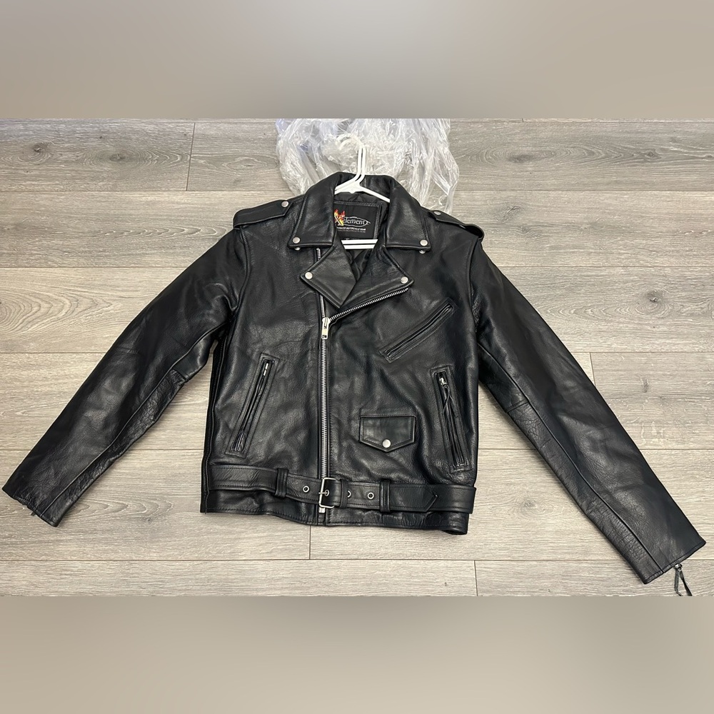 Brand New Never Worn Black Leather Jacket